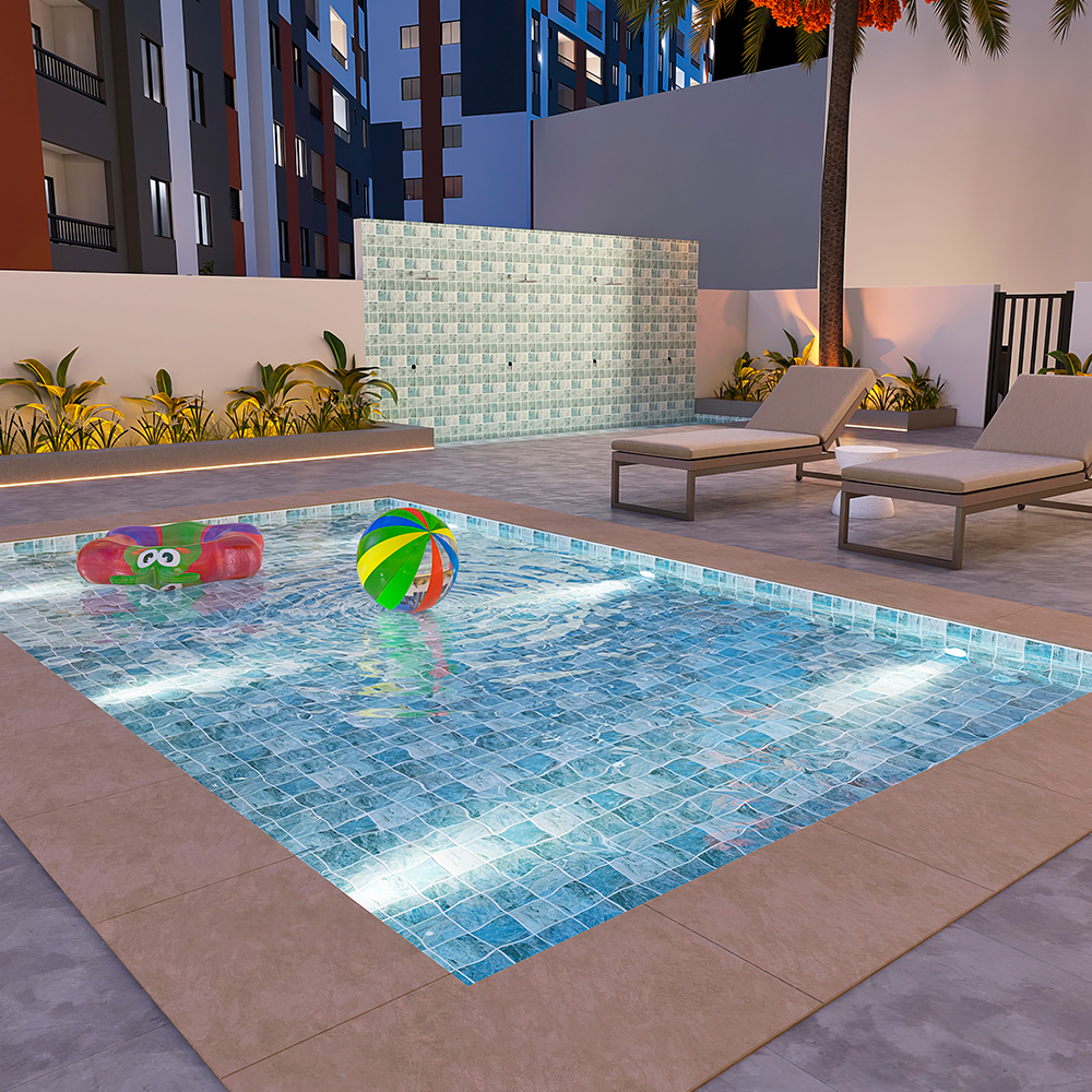 Piscina infantil do Conceito Poá